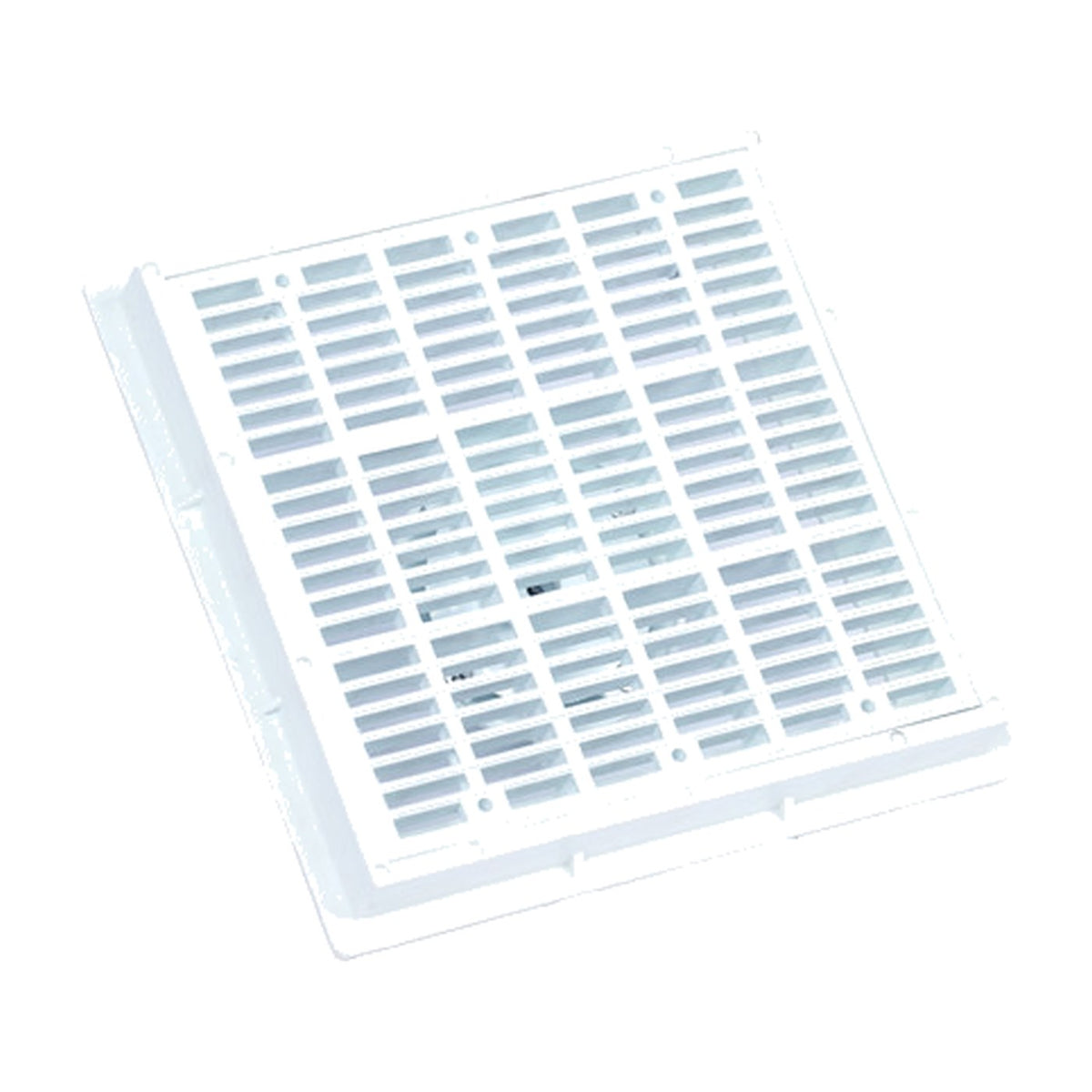 Waterstar frame and grate floor drain, product photo on white background