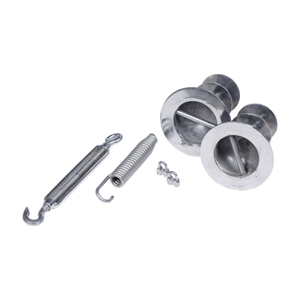 Waterstar stainless lane rope tensioning spring, product photo on white background