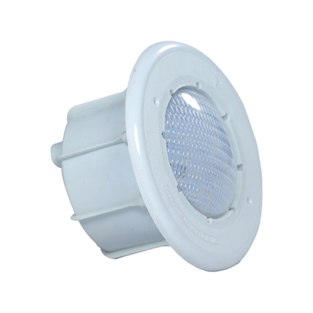 Waterstar underwater pool light with niche, product photo on white background