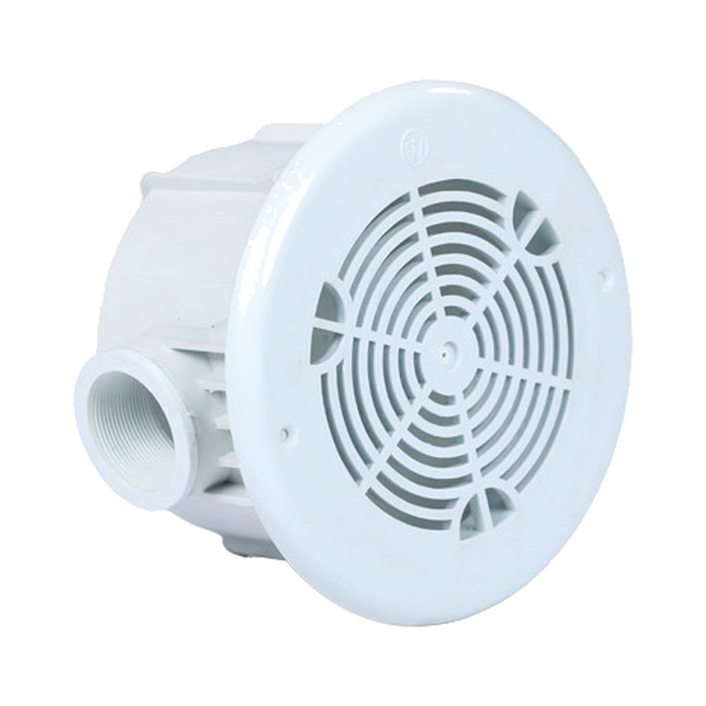 Waterstar pool main drain with anti-vortex grille, product photo on white background