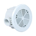 Waterstar pool main drain with anti-vortex grille, product photo on white background