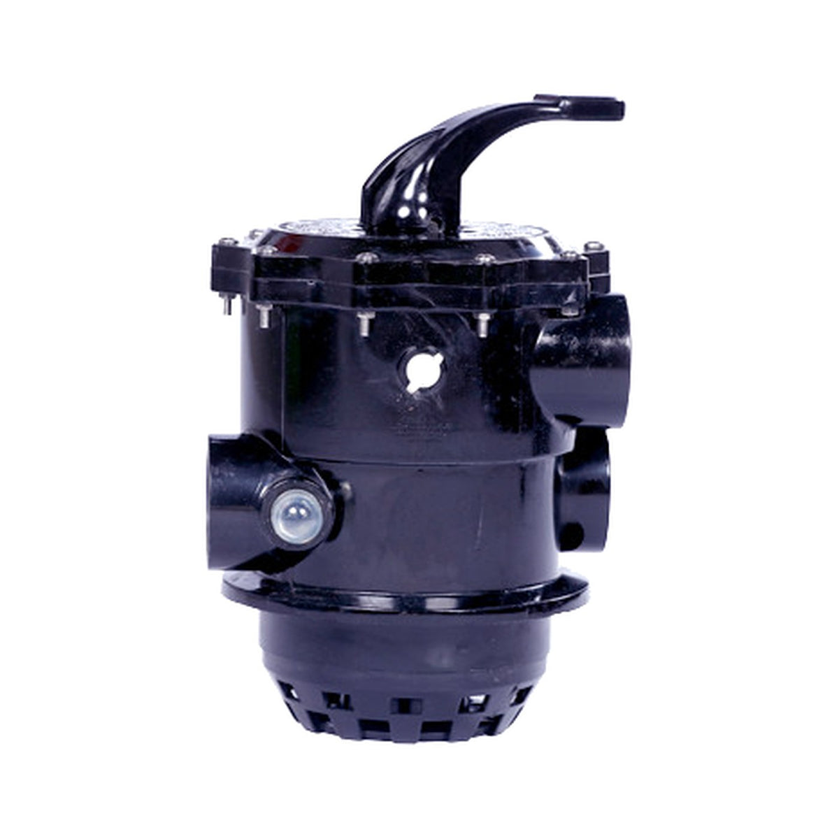 Waterstar 6-way multiport valve for sand filters, Side Mount, product photo on white background