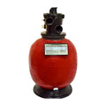 Waterstar top-mount pool sand filter with multiport valve, product photo on white background