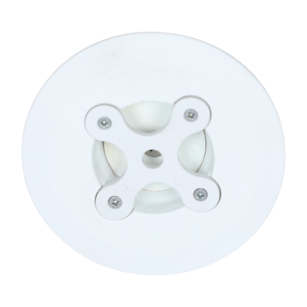 Waterstar pool floor inlet, front view of the adjustable outlet, white background